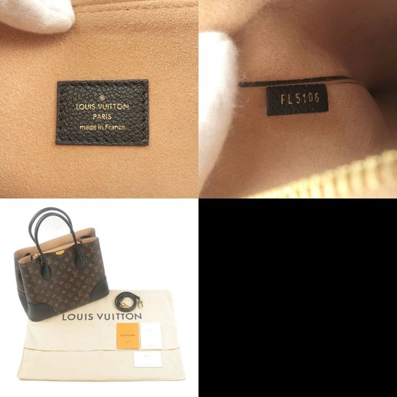 Auth NEW Luis Vuitton Flandrin black monogram - Picture 2 of 14